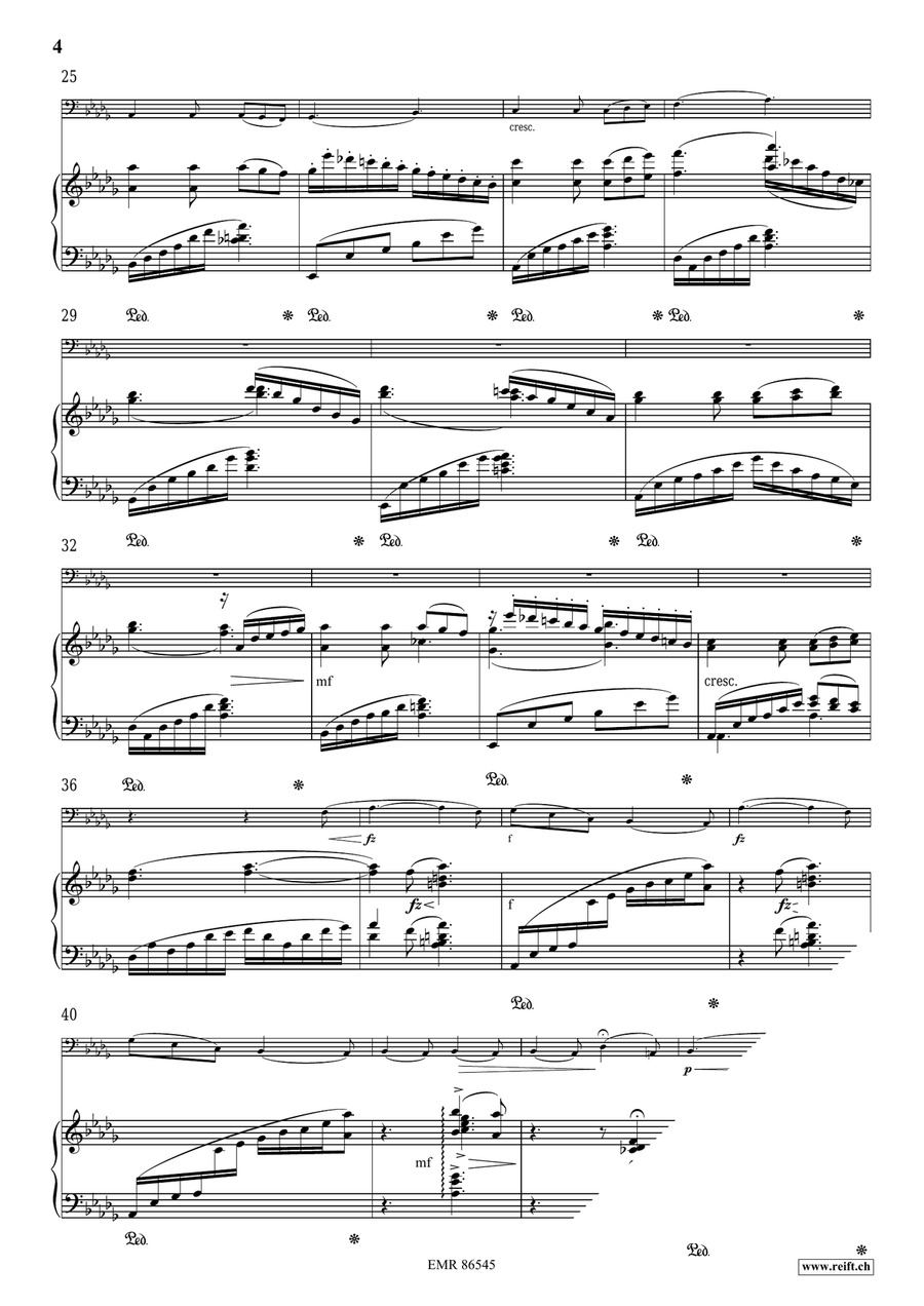 Berceuse Berceuse Bass Trombone scores gallery preview page 4