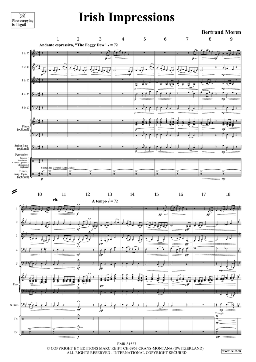 Irish Impressions Irish Impressions Score scores gallery preview page 4