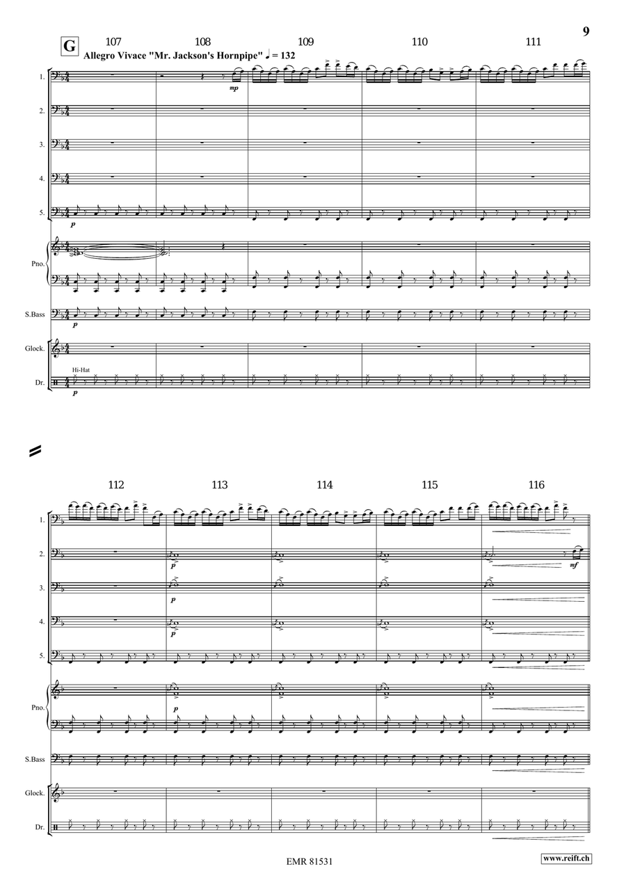 Irish Impressions Trombone scores gallery preview page 8