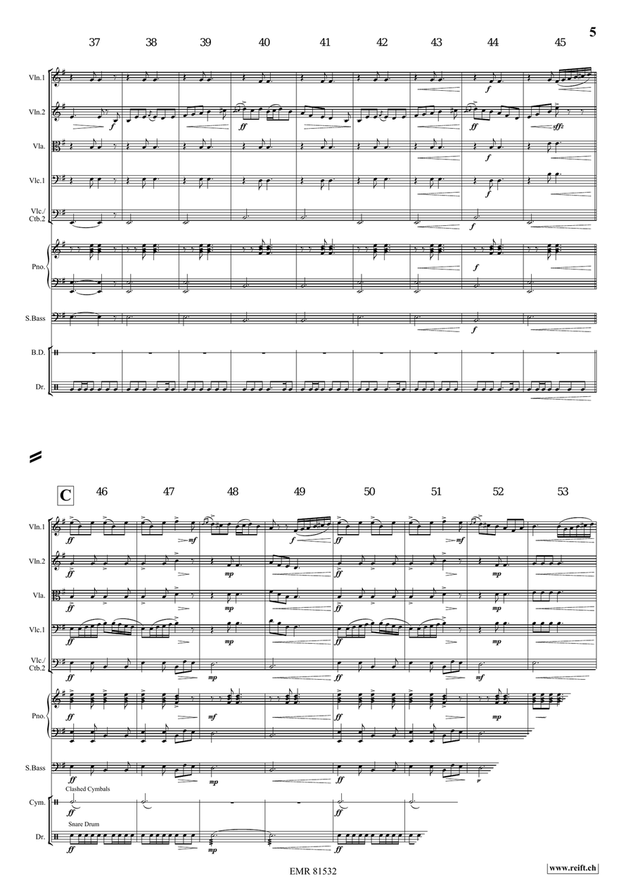 Irish Impressions Irish Impressions String Quintet scores gallery preview page 6