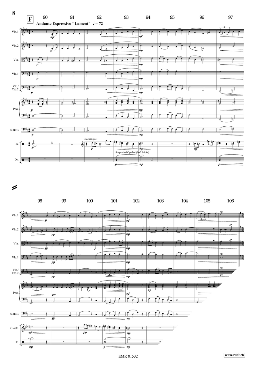 Irish Impressions Irish Impressions String Quintet scores gallery preview page 7