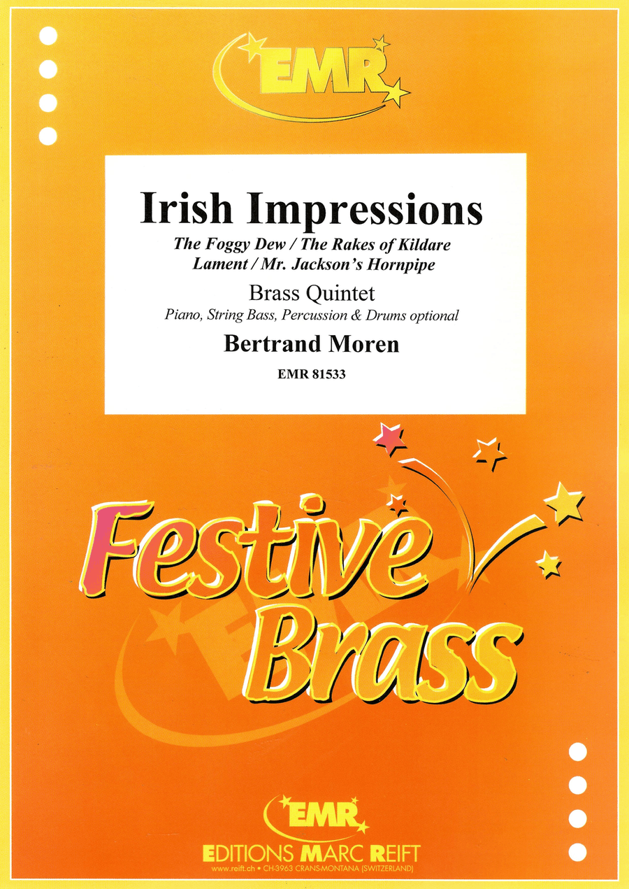 Irish Impressions Brass Quintet scores gallery preview page 1