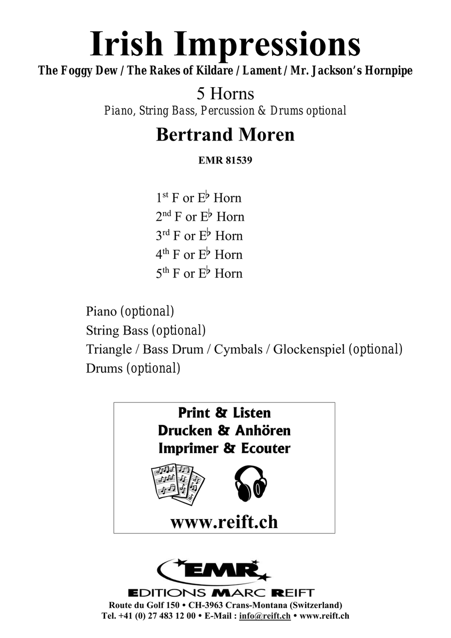 Irish Impressions Irish Impressions Horn scores gallery preview page 2
