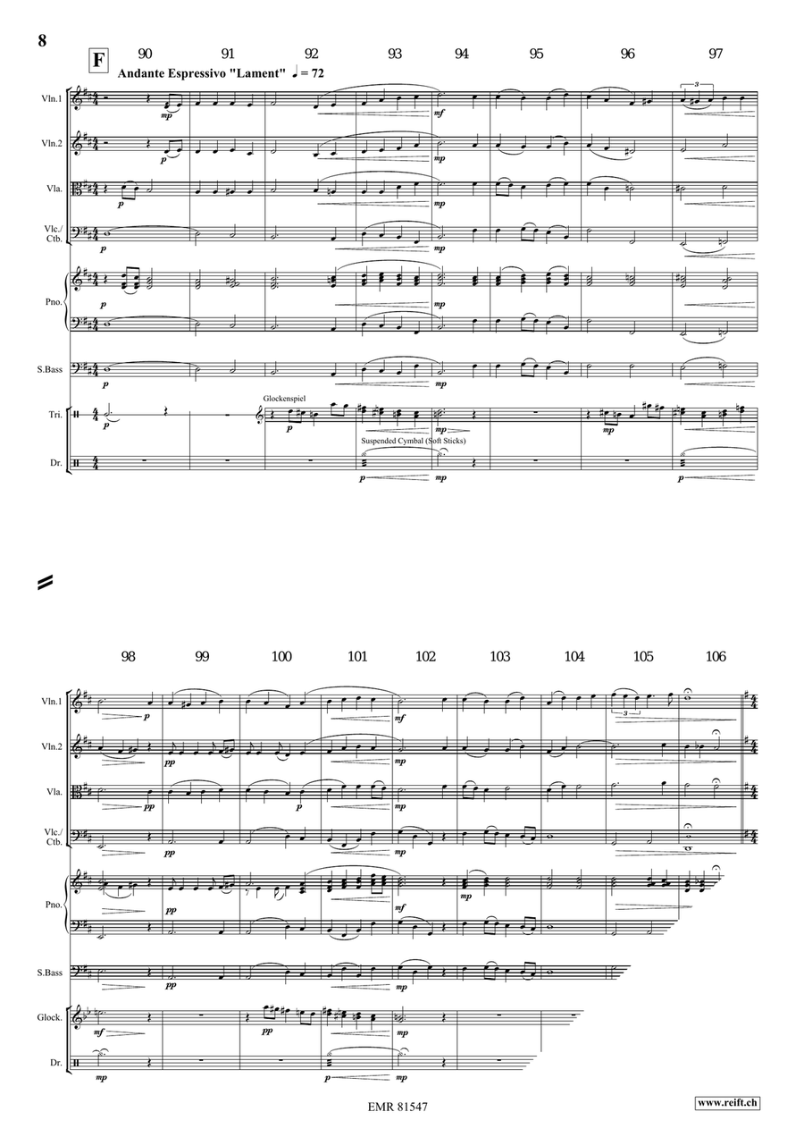 Irish Impressions Irish Impressions String Quartet scores gallery preview page 7