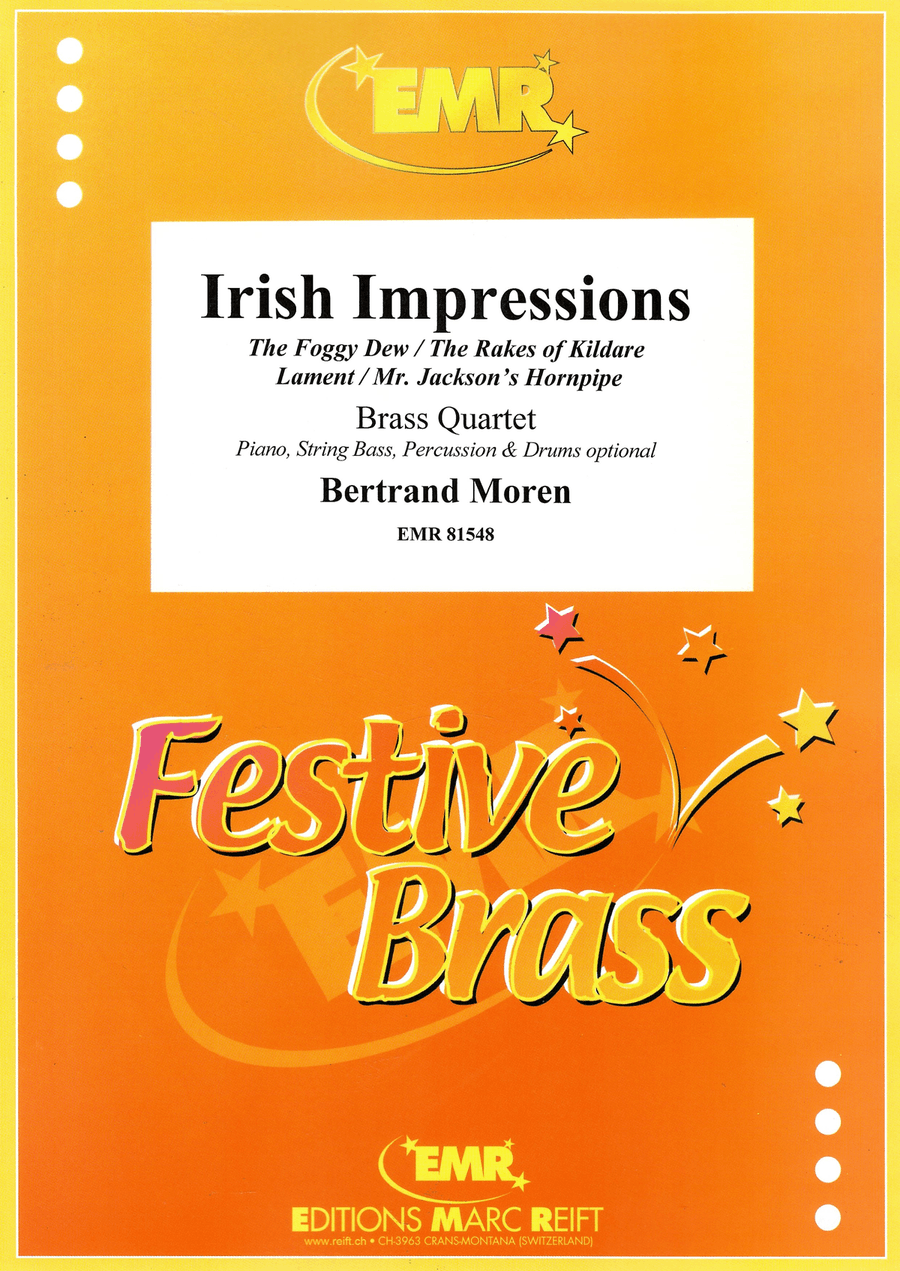 Irish Impressions Irish Impressions Brass Quartet scores gallery preview page 1