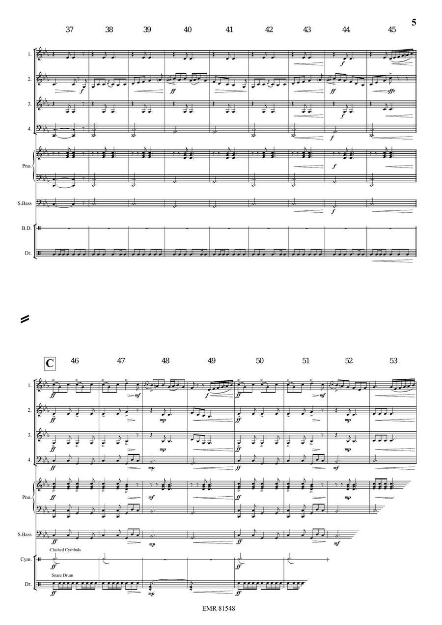 Irish Impressions Irish Impressions Brass Quartet scores gallery preview page 6