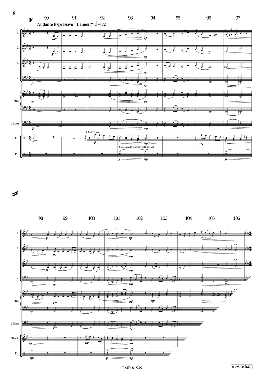 Irish Impressions Irish Impressions Woodwind Quartet scores gallery preview page 7