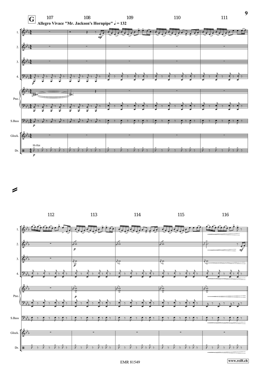 Irish Impressions Irish Impressions Woodwind Quartet scores gallery preview page 8