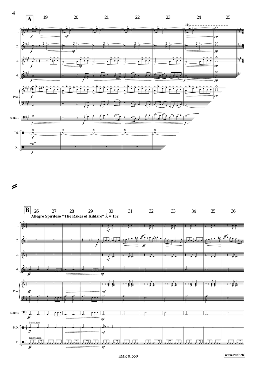 Irish Impressions Irish Impressions Flute Quartet scores gallery preview page 5