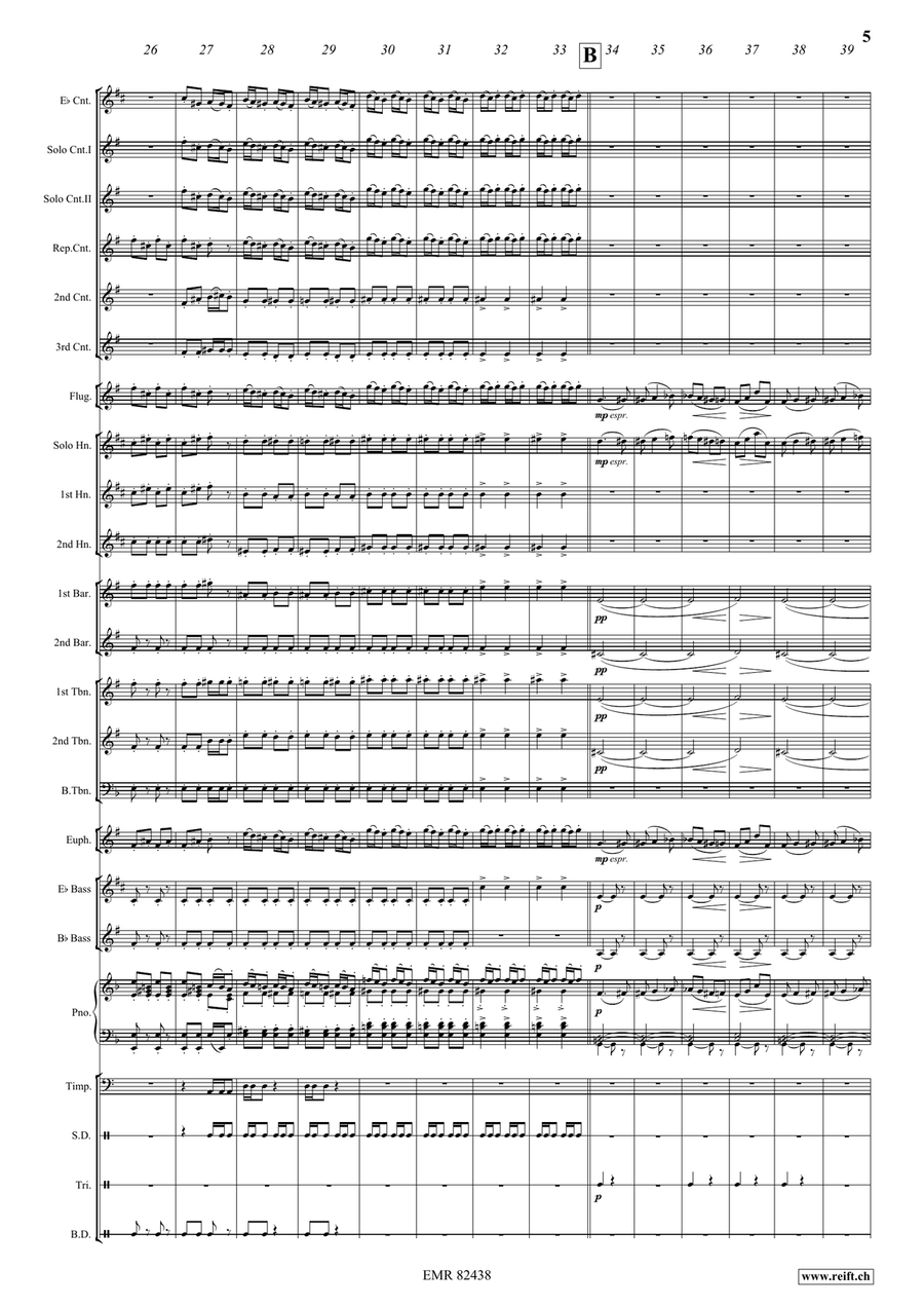 Finale Of The Ballet by Charles Francois Gounod Brass Band - Sheet Music page 6