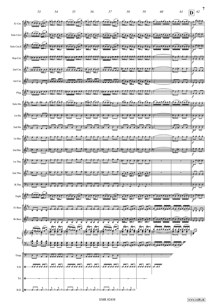 Finale Of The Ballet by Charles Francois Gounod Brass Band - Sheet Music page 8