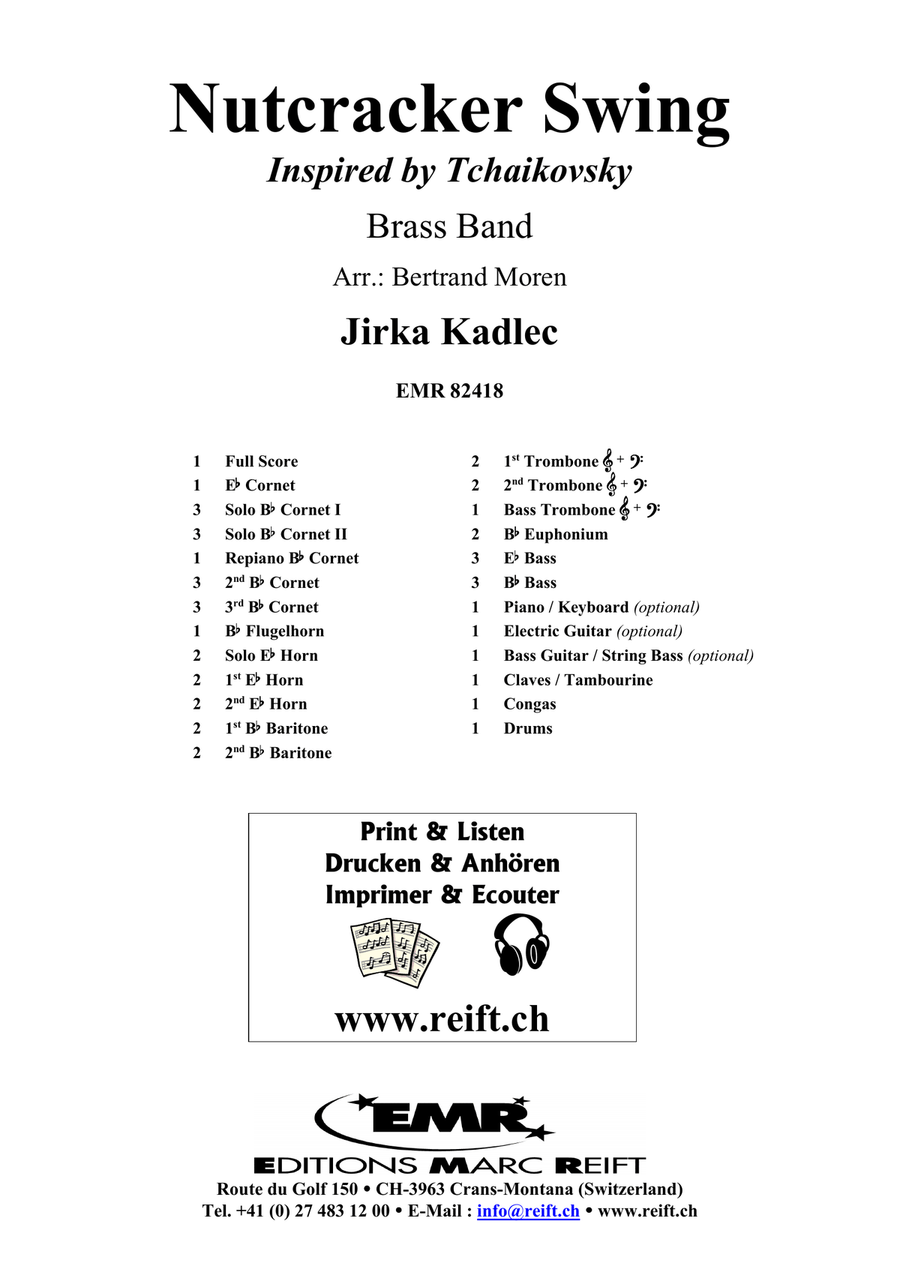 Nutcracker Swing Nutcracker Swing Brass Band scores gallery preview page 2