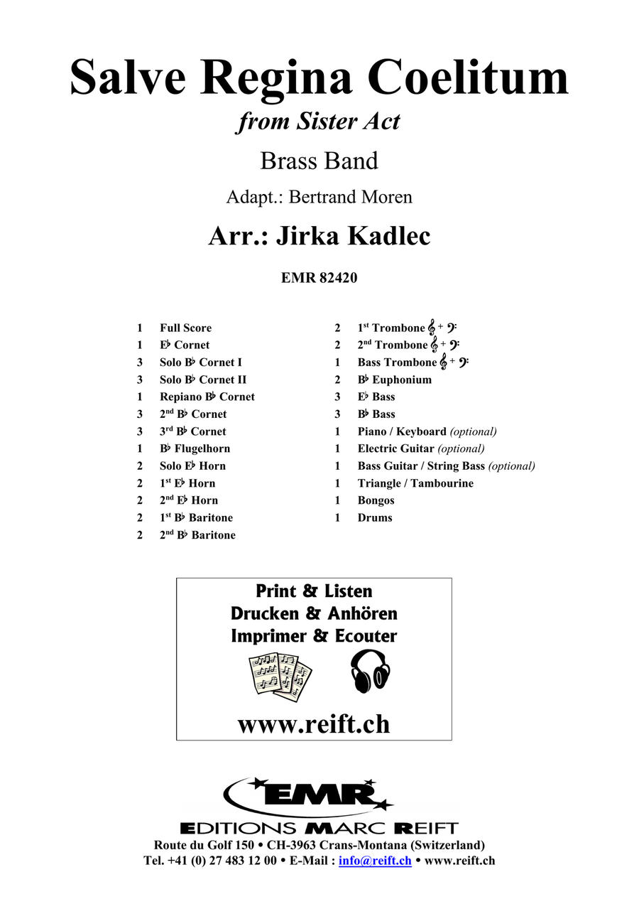Salve Regina Coelitum Salve Regina Coelitum Brass Band scores gallery preview page 2