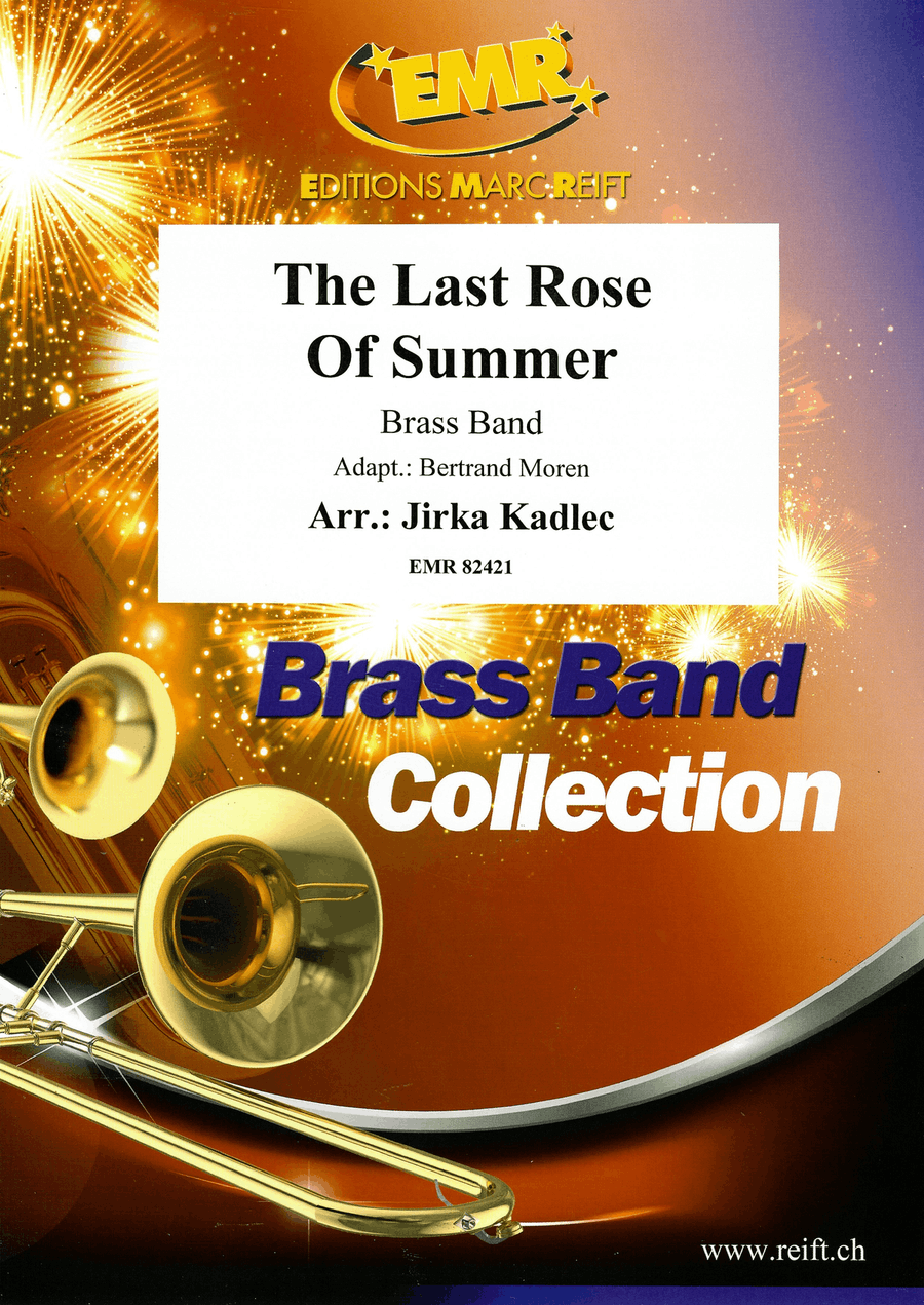 The Last Rose Of Summer The Last Rose Of Summer Brass Band scores gallery preview page 1