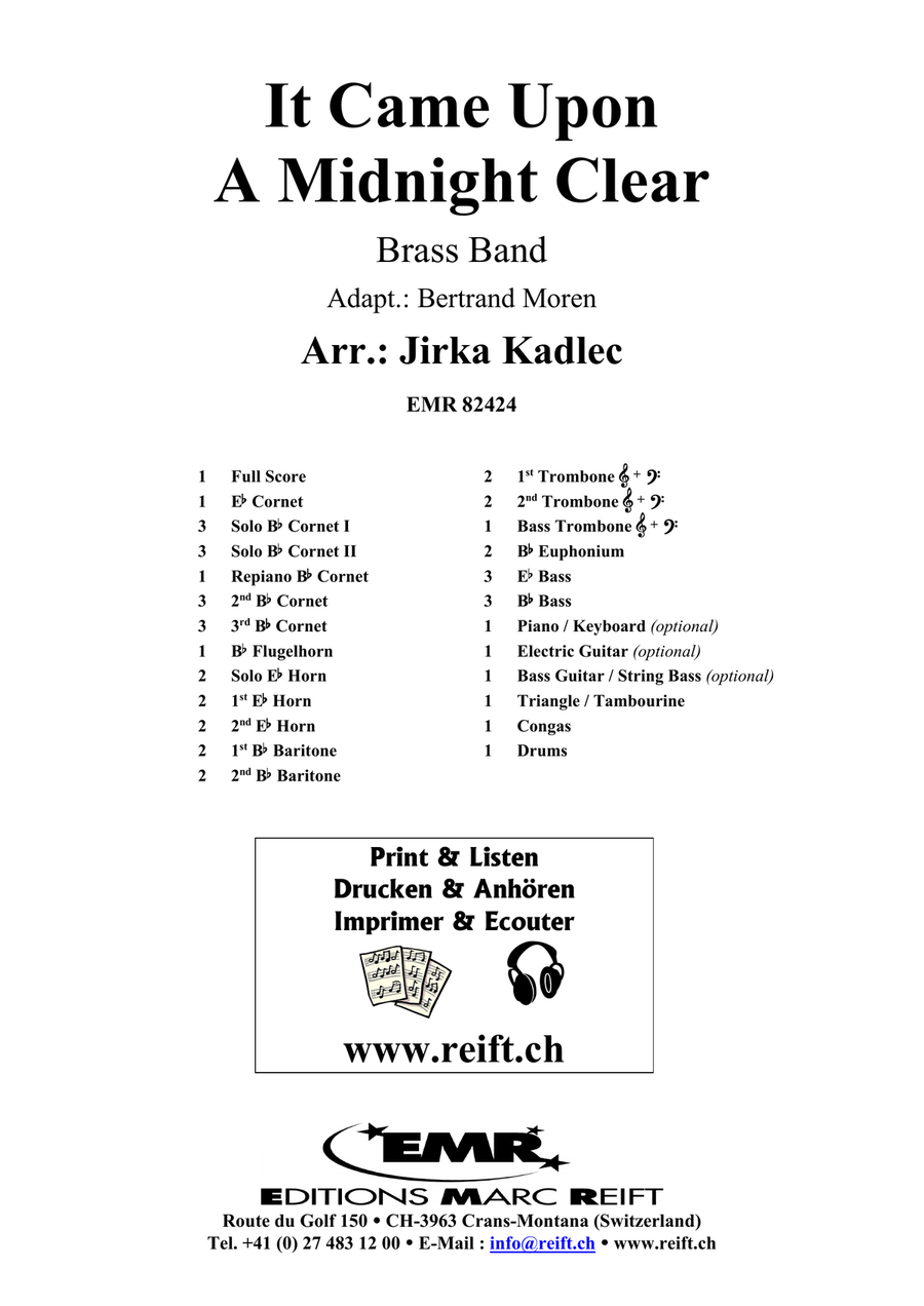 It Came Upon A Midnight Clear Brass Band scores gallery preview page 2