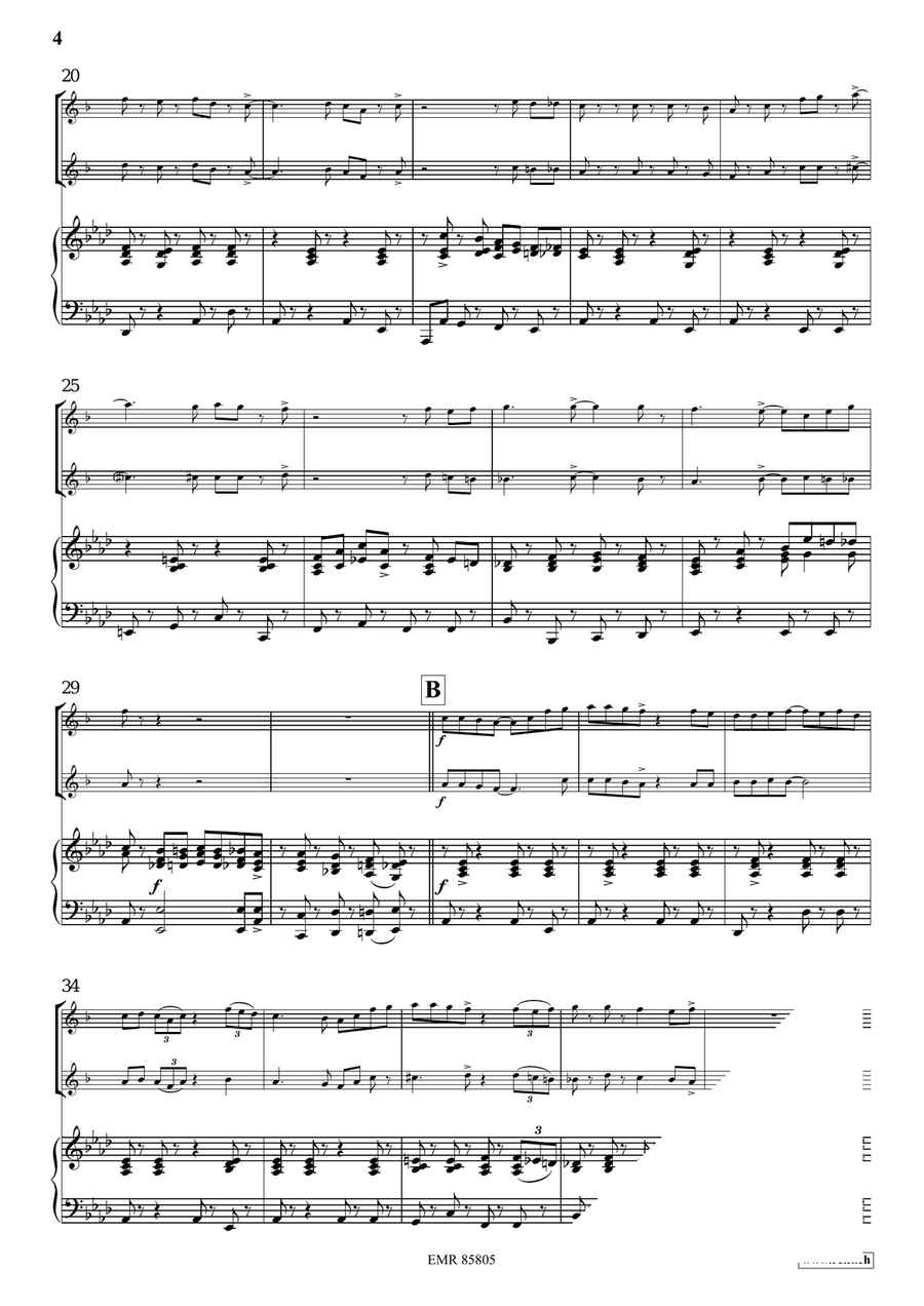 Swing Hallelujah Swing Hallelujah Alto Saxophone scores gallery preview page 5