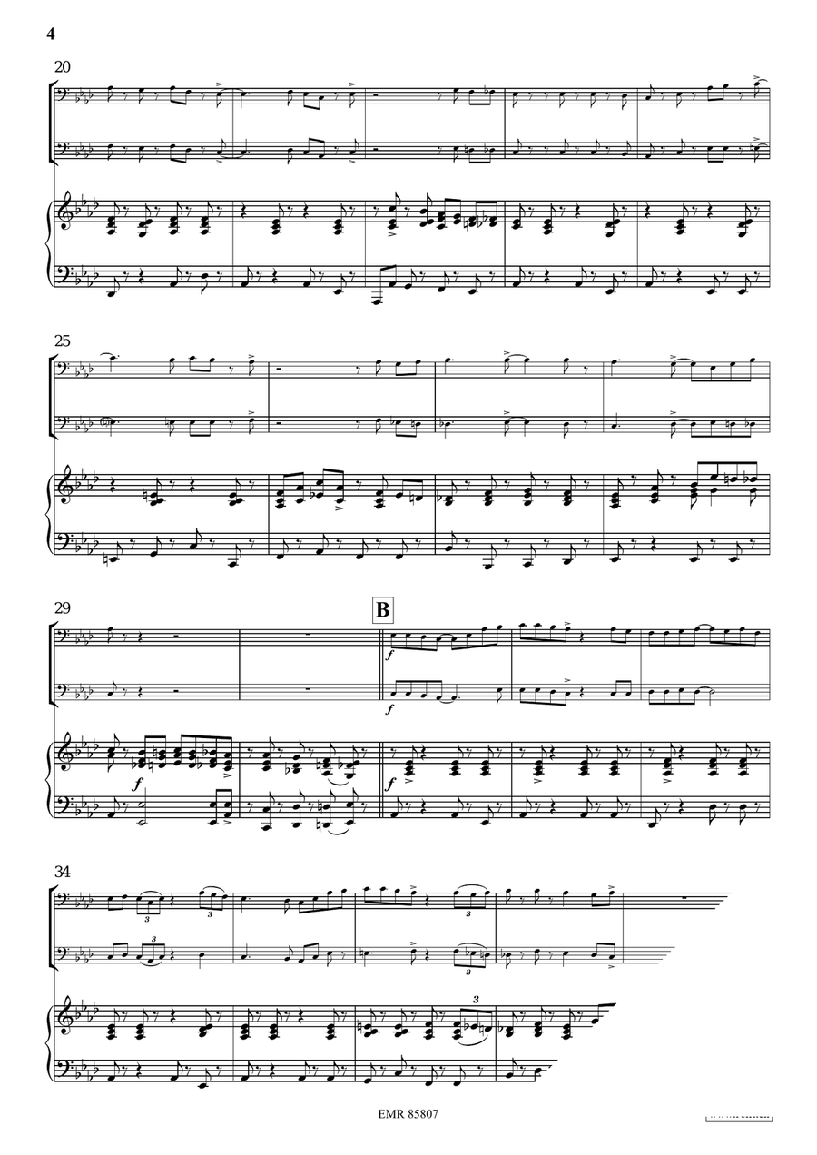 Swing Hallelujah Swing Hallelujah Trombone Duet scores gallery preview page 5