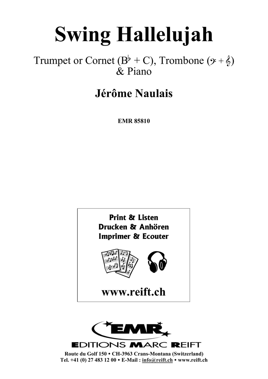 Swing Hallelujah Swing Hallelujah Cornet scores gallery preview page 2