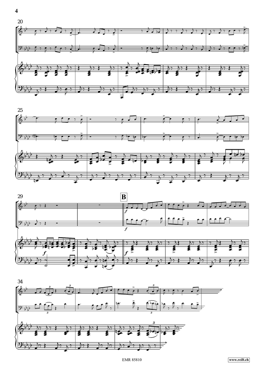 Swing Hallelujah Swing Hallelujah Cornet scores gallery preview page 5