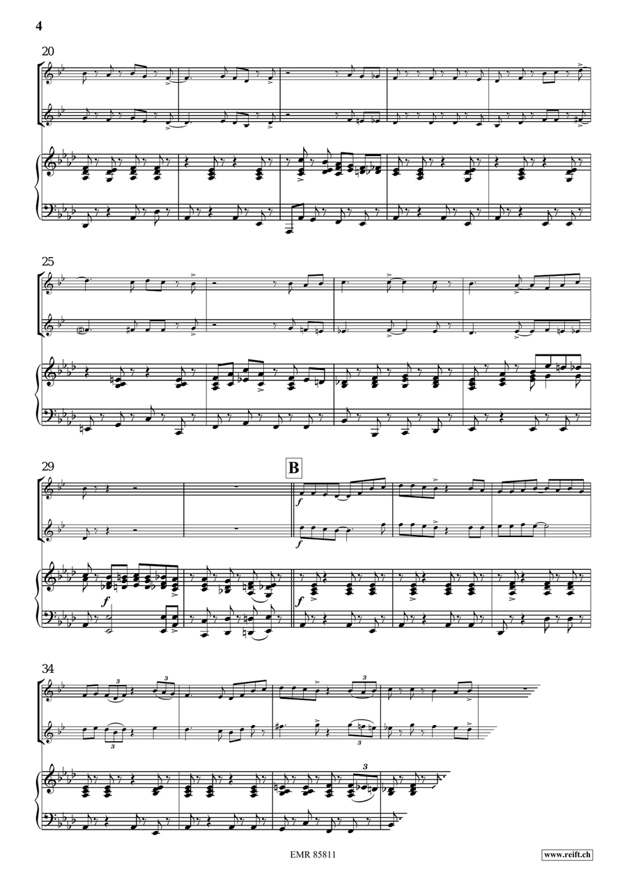 Swing Hallelujah Cornet scores gallery preview page 5