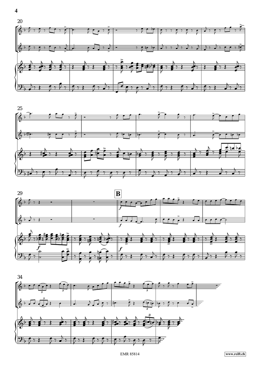 Swing Hallelujah Swing Hallelujah Piccolo scores gallery preview page 5