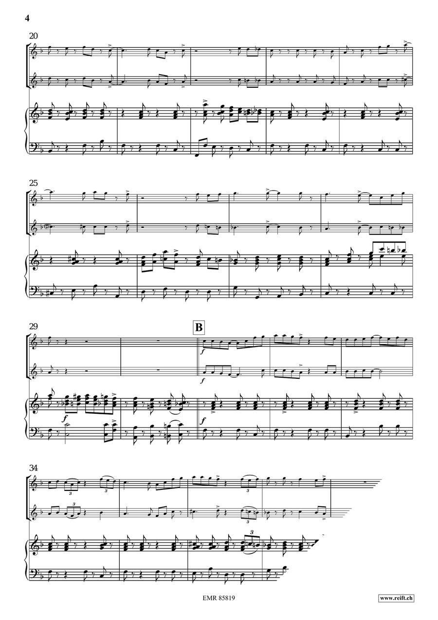 Swing Hallelujah Swing Hallelujah Piccolo scores gallery preview page 5