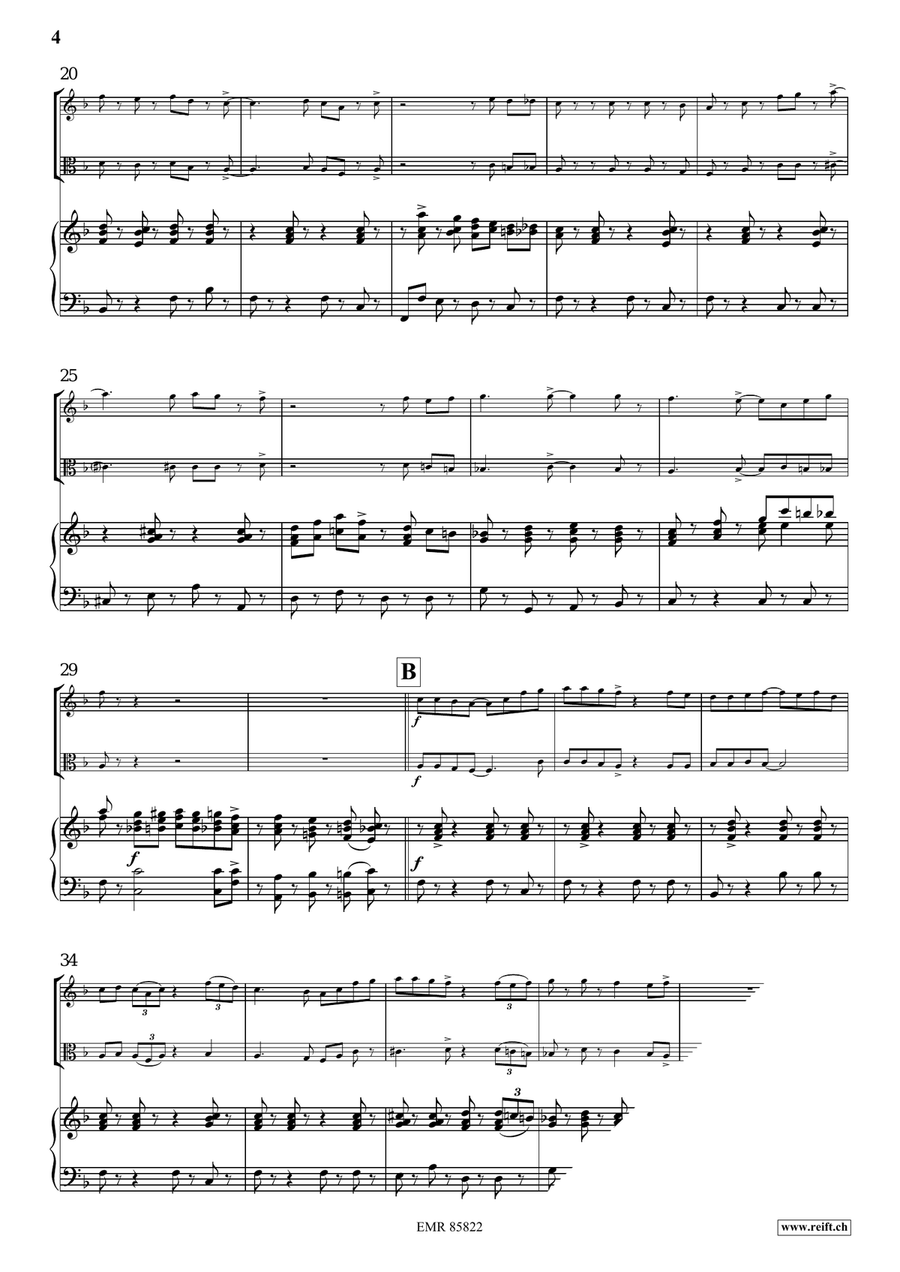 Swing Hallelujah Swing Hallelujah Viola scores gallery preview page 5