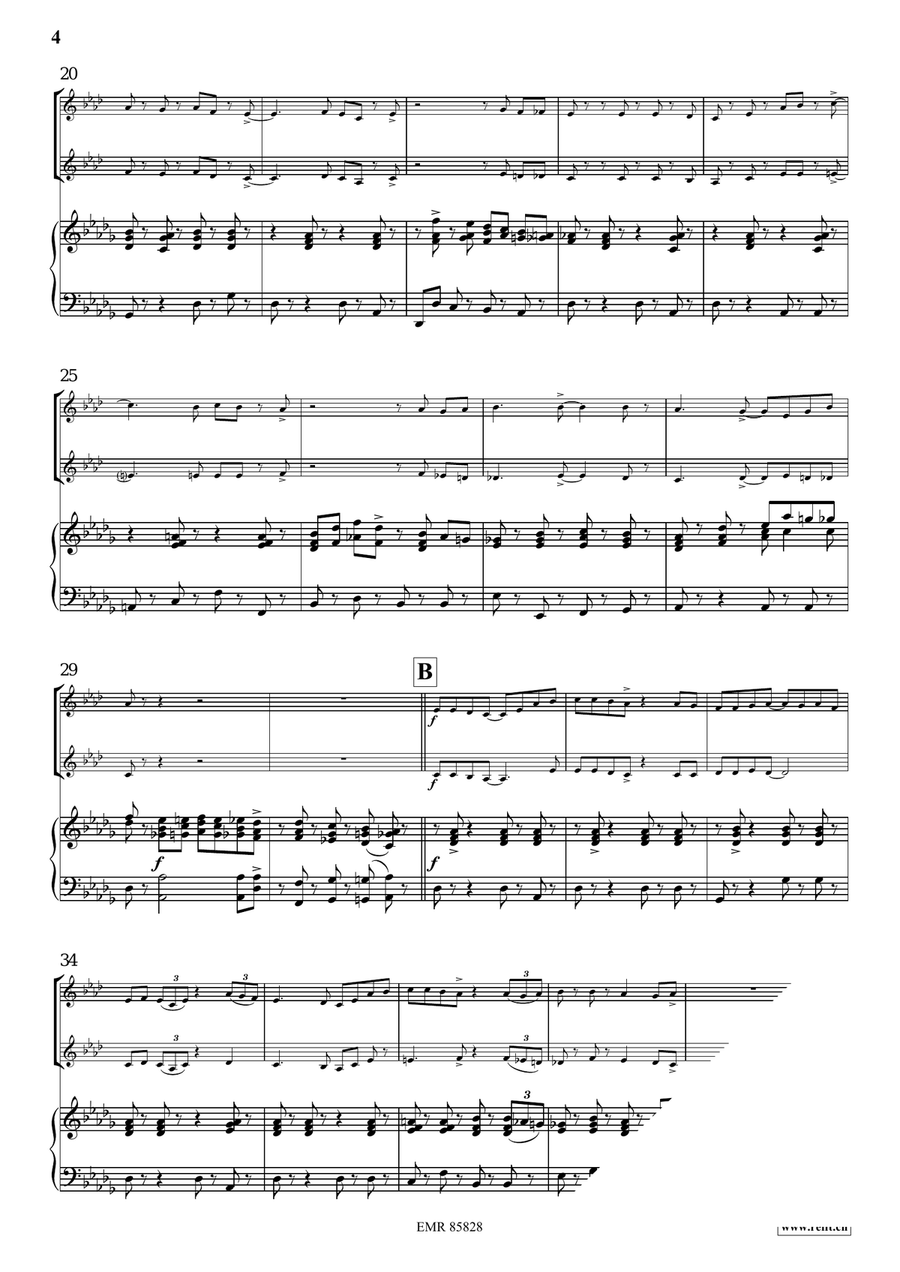 Swing Hallelujah Swing Hallelujah Horn scores gallery preview page 5