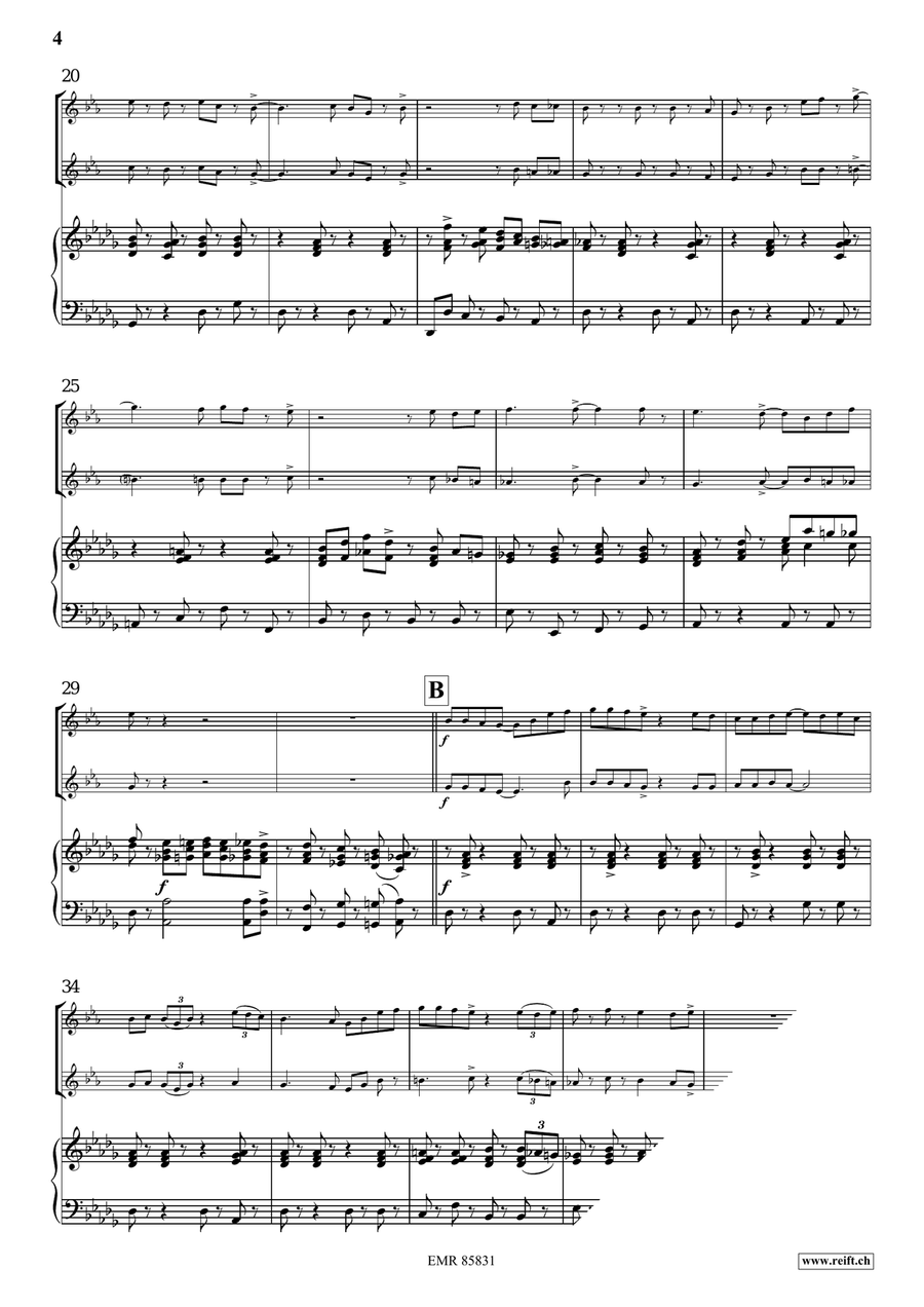 Swing Hallelujah Swing Hallelujah Clarinet scores gallery preview page 5