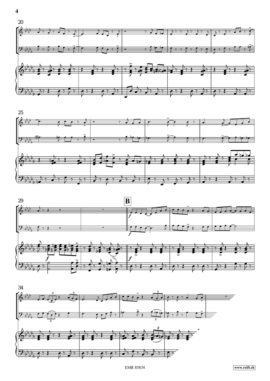 Swing Hallelujah Swing Hallelujah Horn scores gallery preview page 5
