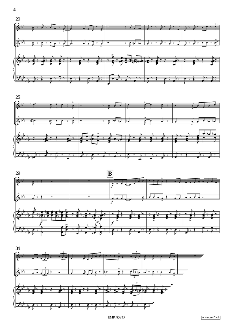 Swing Hallelujah Swing Hallelujah Euphonium scores gallery preview page 5