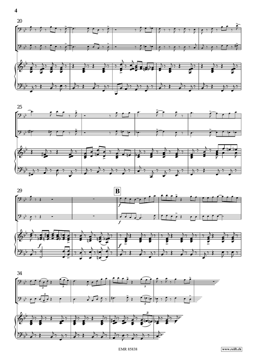 Swing Hallelujah Swing Hallelujah Cello scores gallery preview page 5