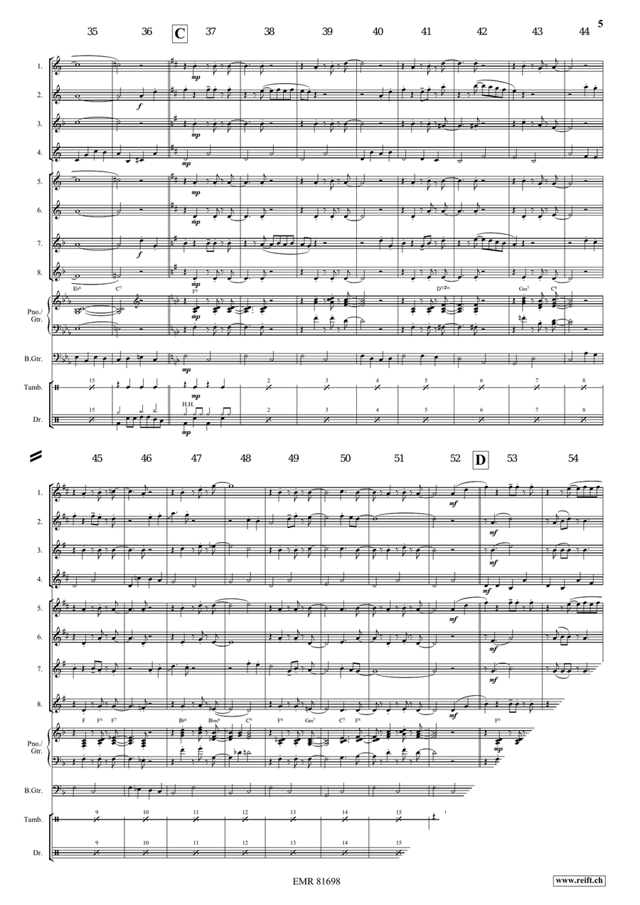 Red River Valley Red River Valley Saxophone scores gallery preview page 6