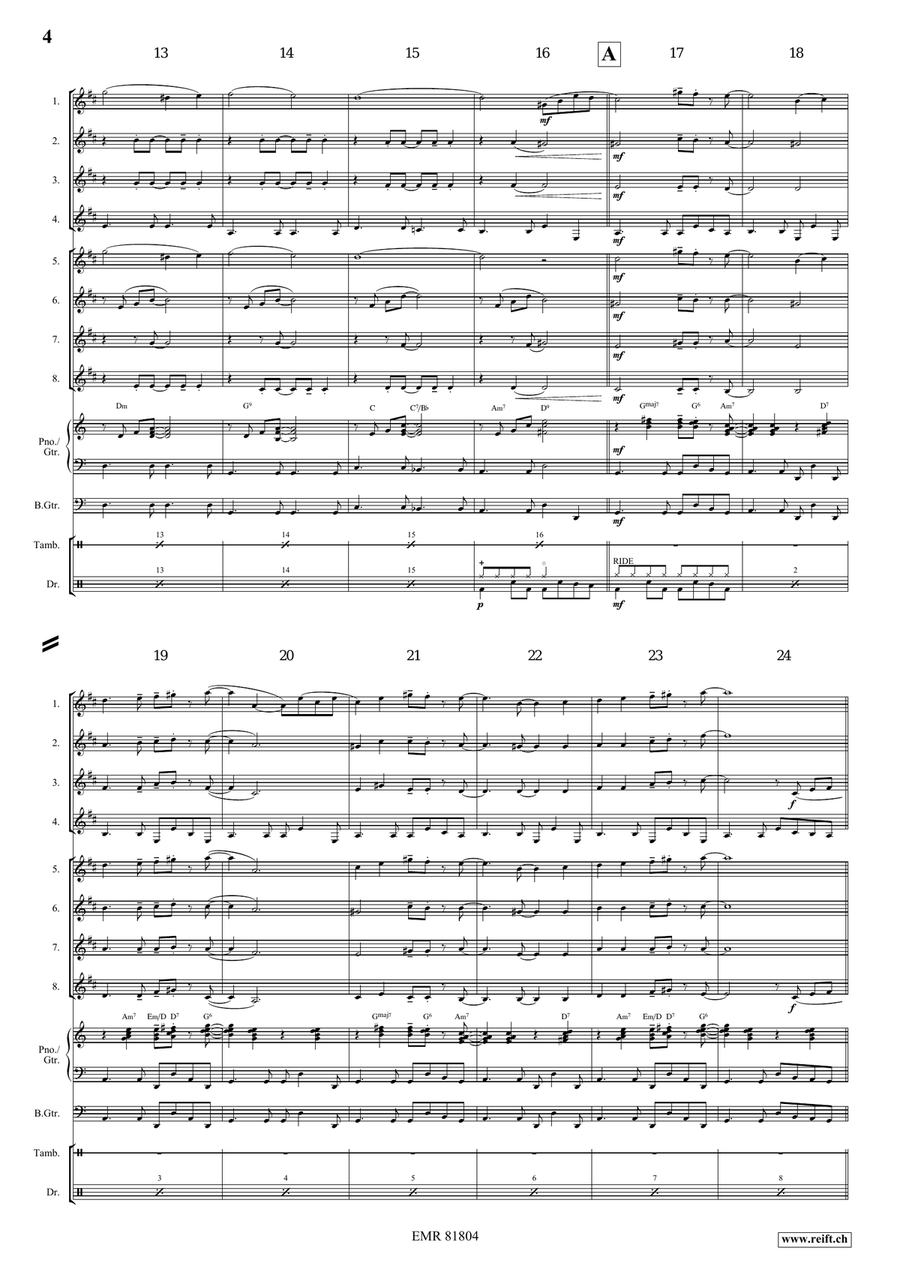 Melody in F Melody in F Clarinet scores gallery preview page 6