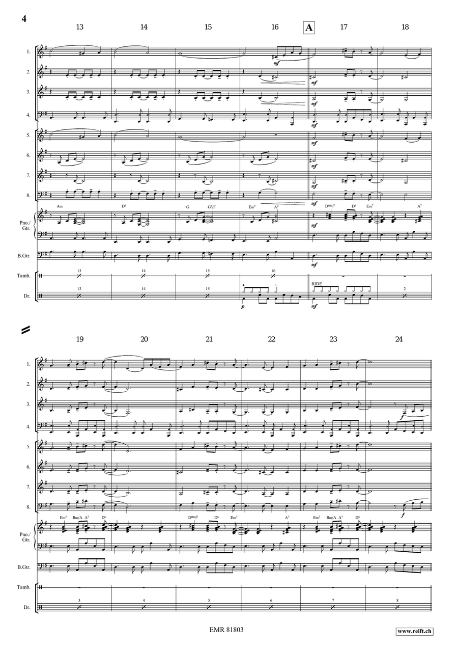 Melody in F Melody in F Score scores gallery preview page 6