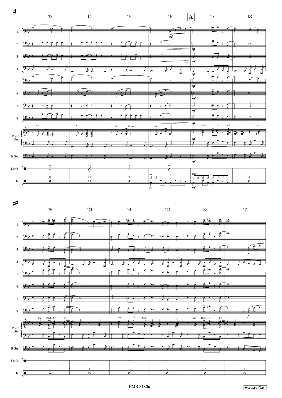 Melody in F Melody in F Trombone scores gallery preview page 6