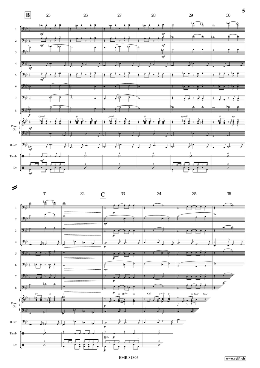 Melody in F Melody in F Trombone scores gallery preview page 7