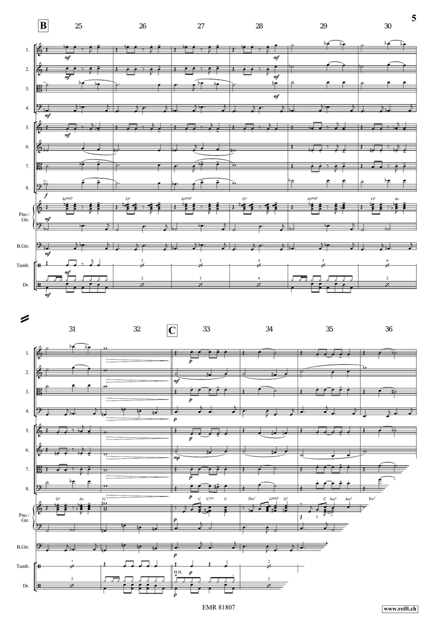 Melody in F Melody in F Score scores gallery preview page 7