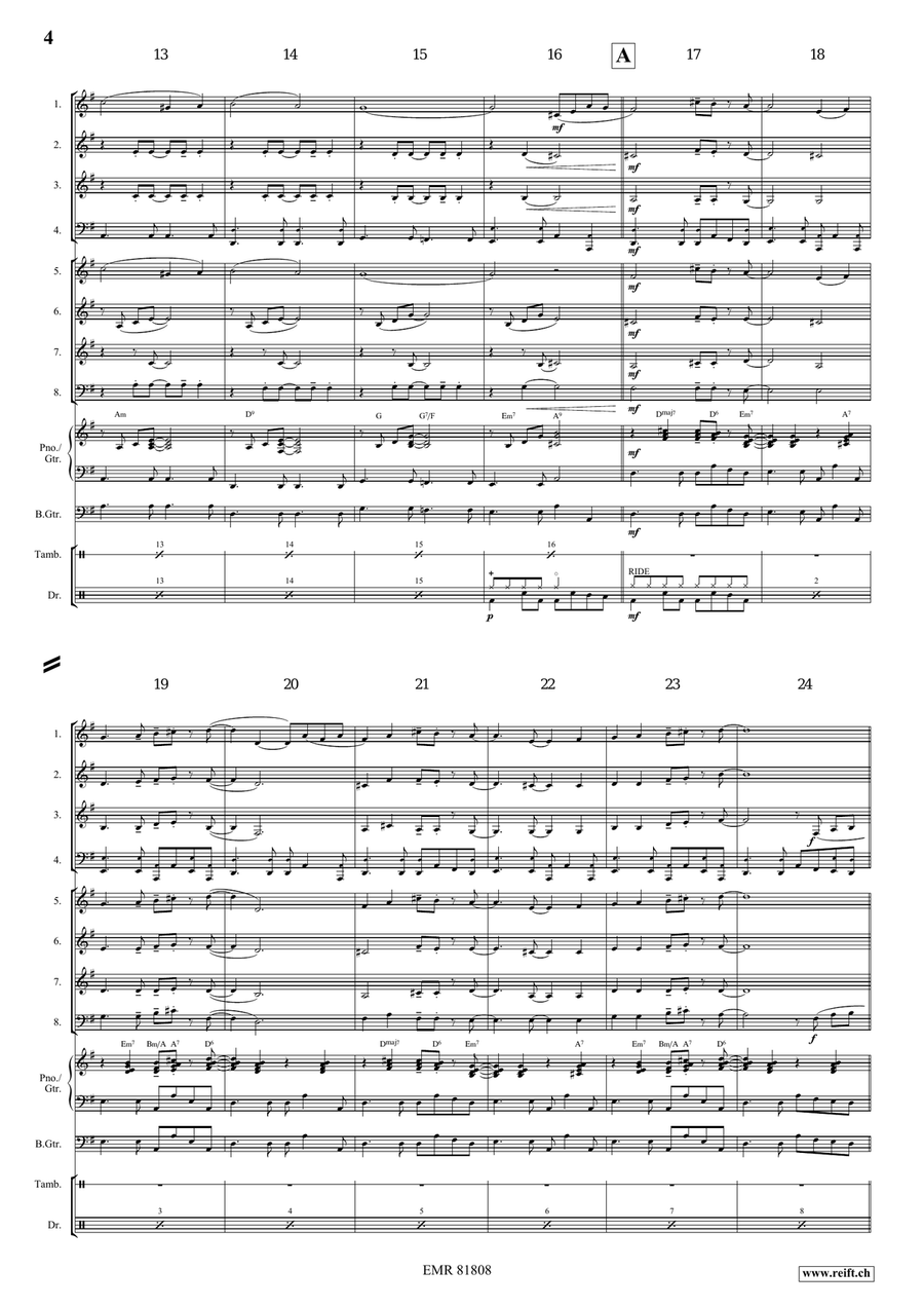 Melody in F Melody in F Score scores gallery preview page 6