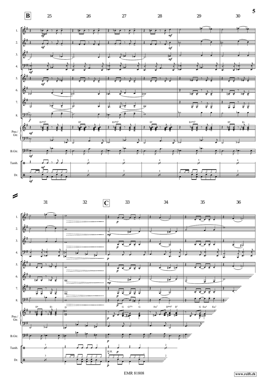 Melody in F Melody in F Score scores gallery preview page 7