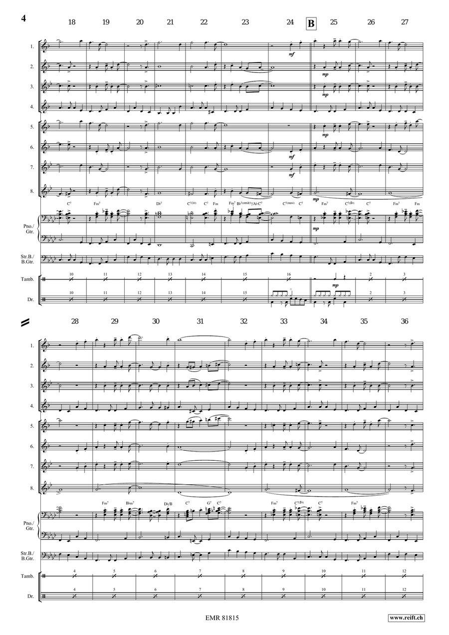 St. James Infirmary St. James Infirmary Saxophone scores gallery preview page 5