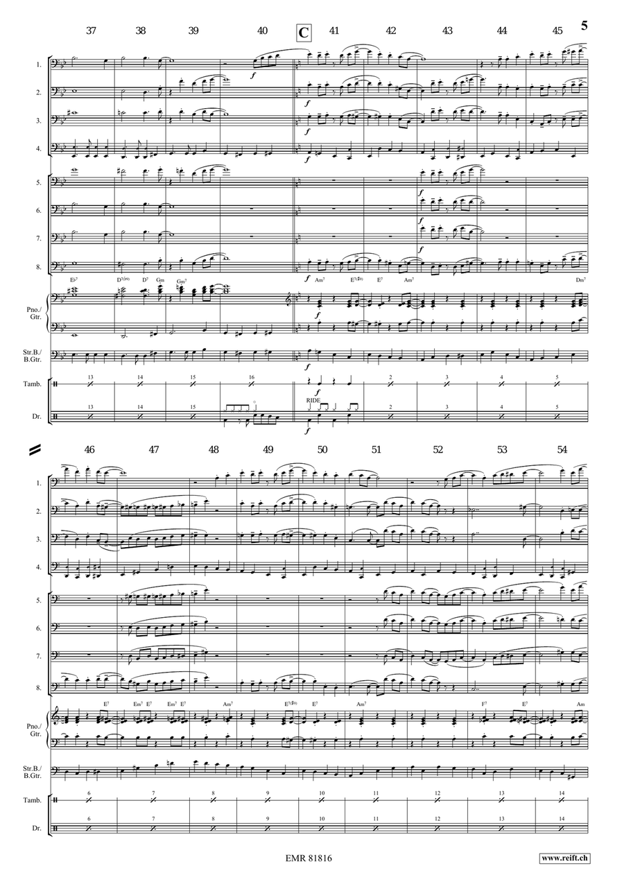 St. James Infirmary St. James Infirmary Trombone scores gallery preview page 6