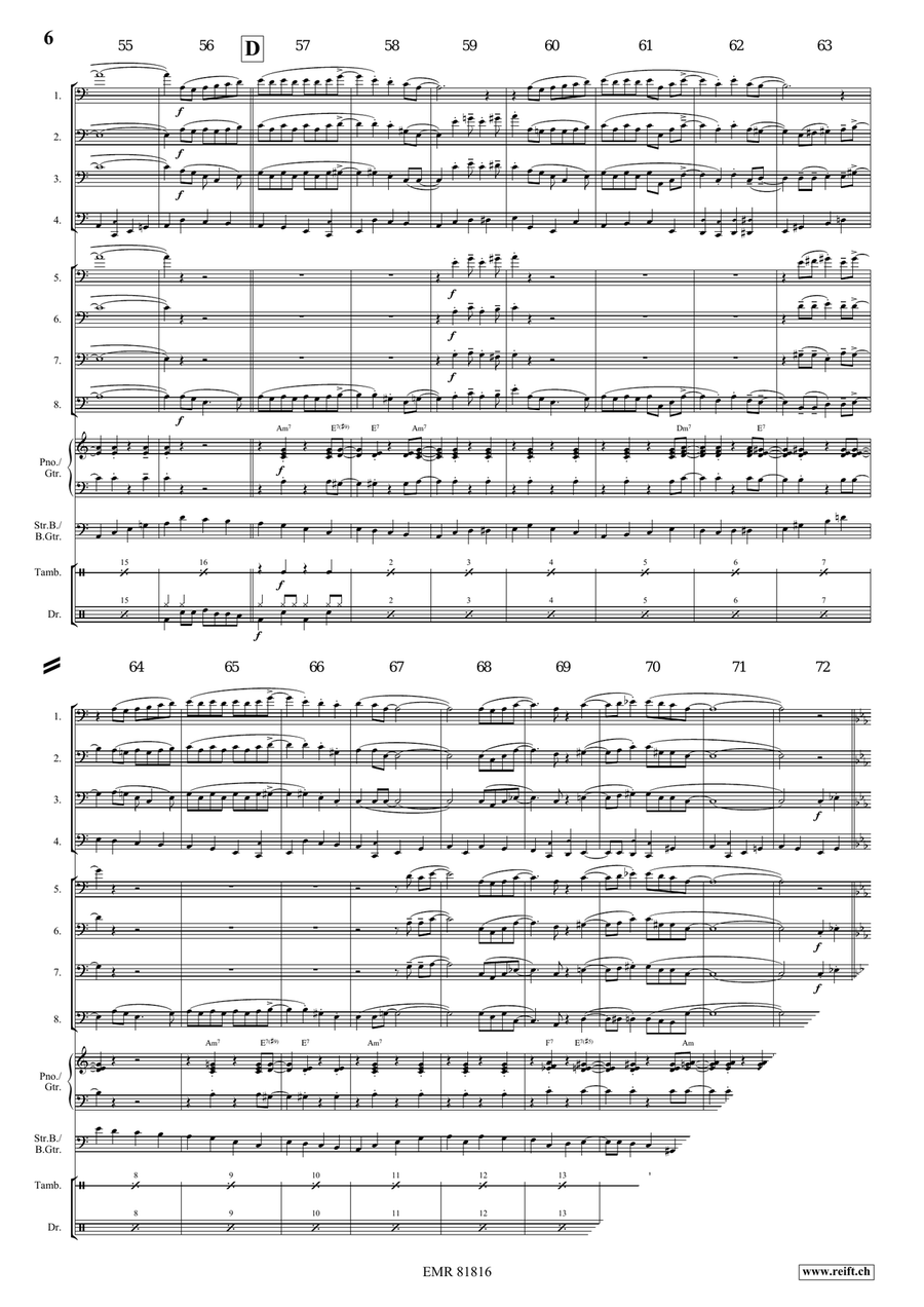 St. James Infirmary St. James Infirmary Trombone scores gallery preview page 7