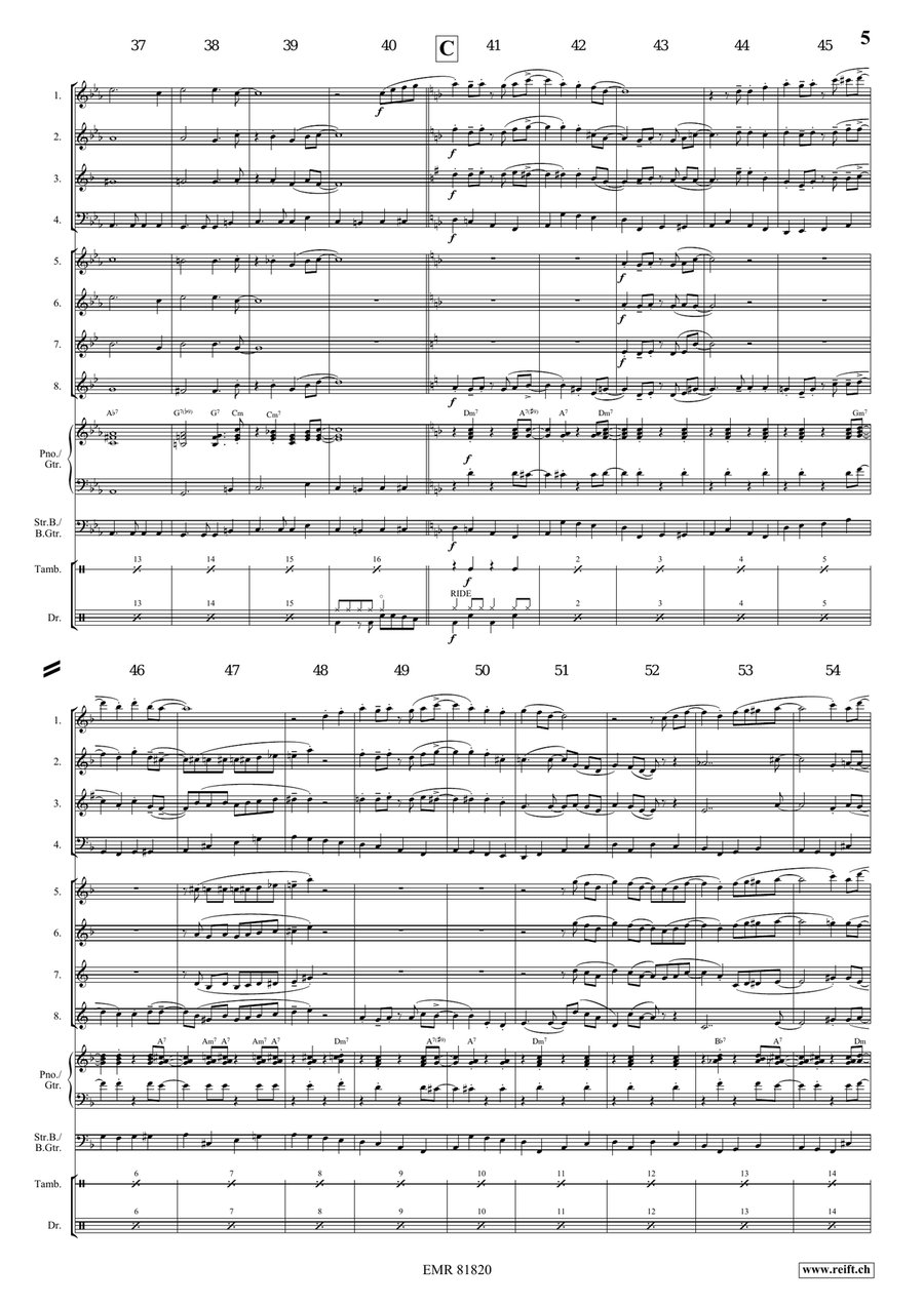 St. James Infirmary St. James Infirmary Woodwind Ensemble scores gallery preview page 6