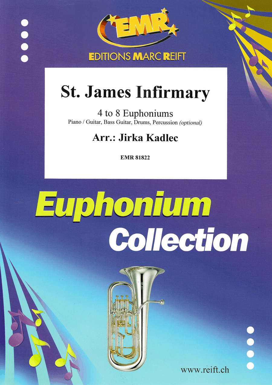 St. James Infirmary St. James Infirmary Euphonium scores gallery preview page 1