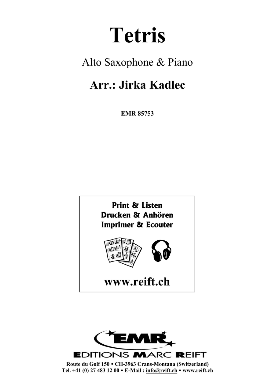 Tetris Tetris Alto Saxophone scores gallery preview page 2