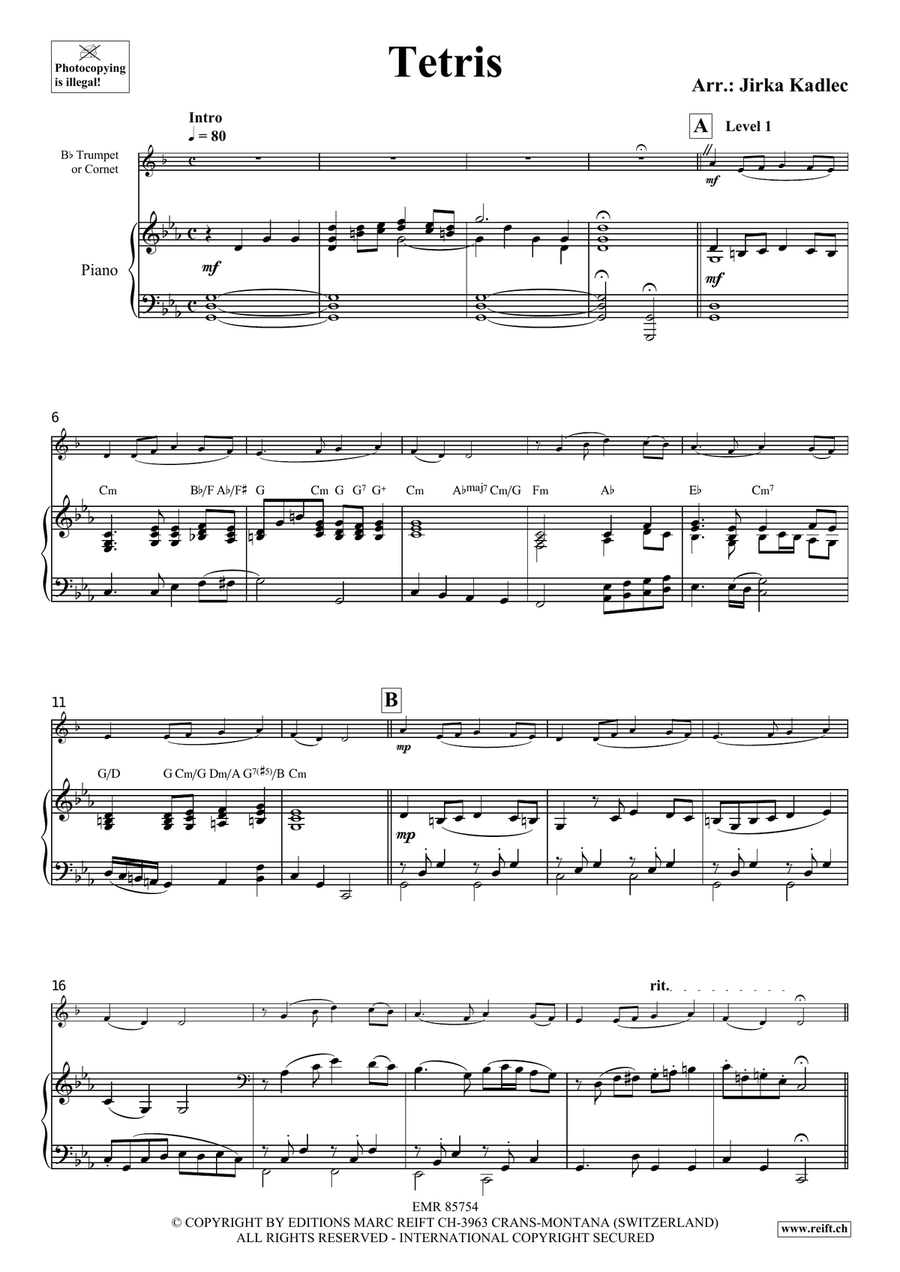 Tetris Tetris Cornet scores gallery preview page 4