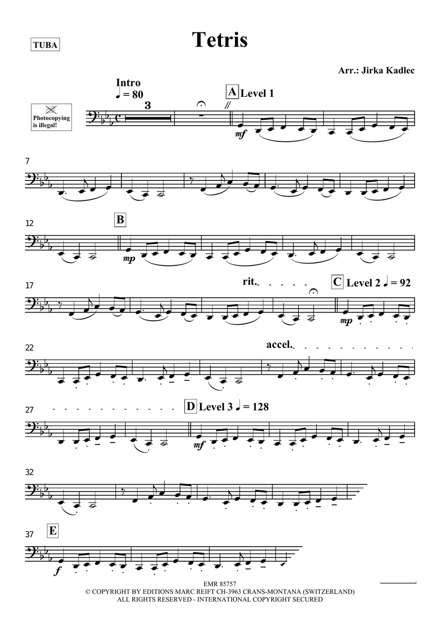 Tetris Tetris Tuba scores gallery preview page 3