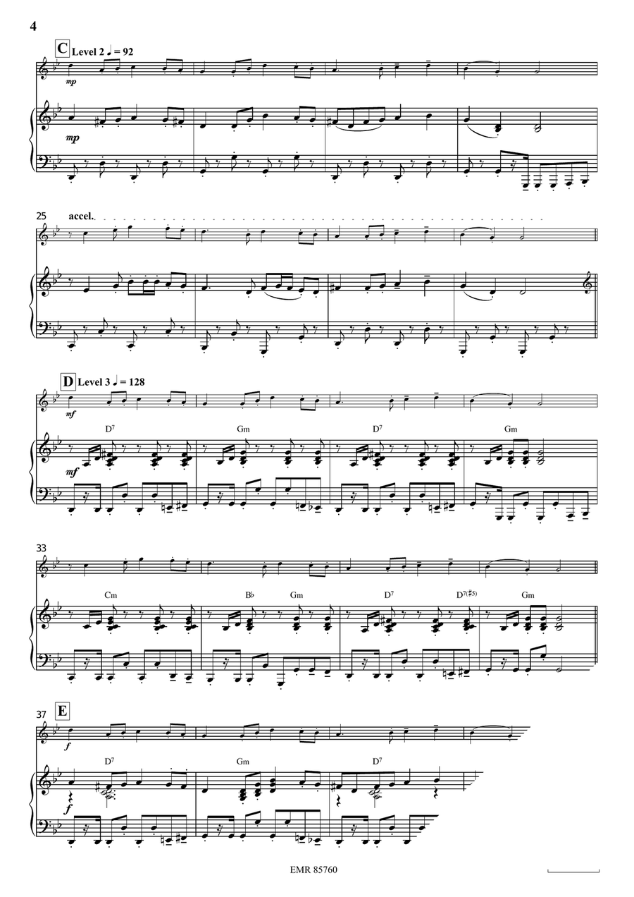 Tetris Tetris Flute Solo scores gallery preview page 5
