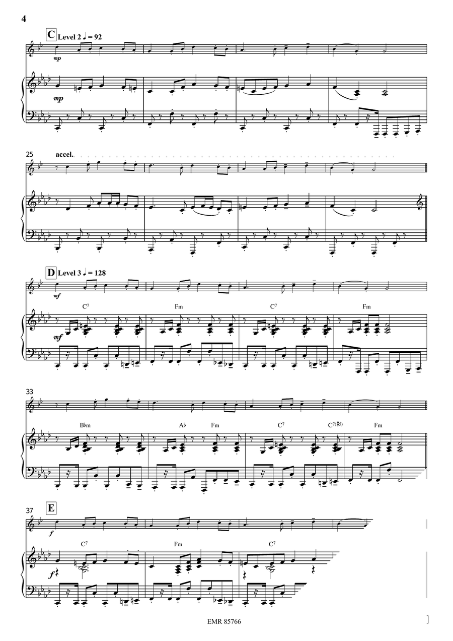 Tetris Tetris Soprano Saxophone scores gallery preview page 5